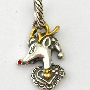 Brighton Rudolph Christmas Deer Charm, JC1691, New